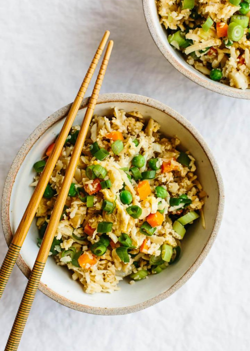 Lisa Bryan's Cauliflower fried rice