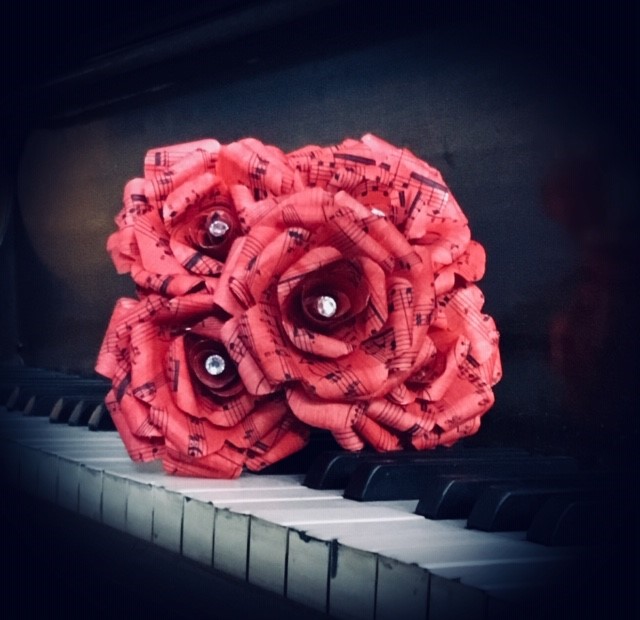 Alegra Piano Pink Flower