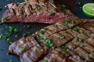 Bangin Lime coconut skirt steak