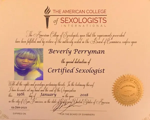 Beverly Perryman Degree