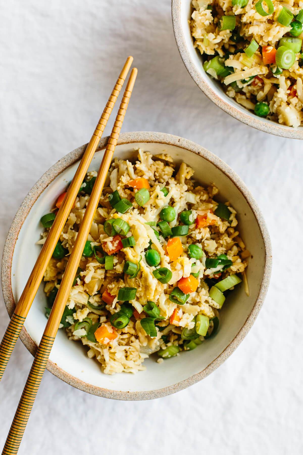 Cauliflower Fried rice by Lisa Bryan