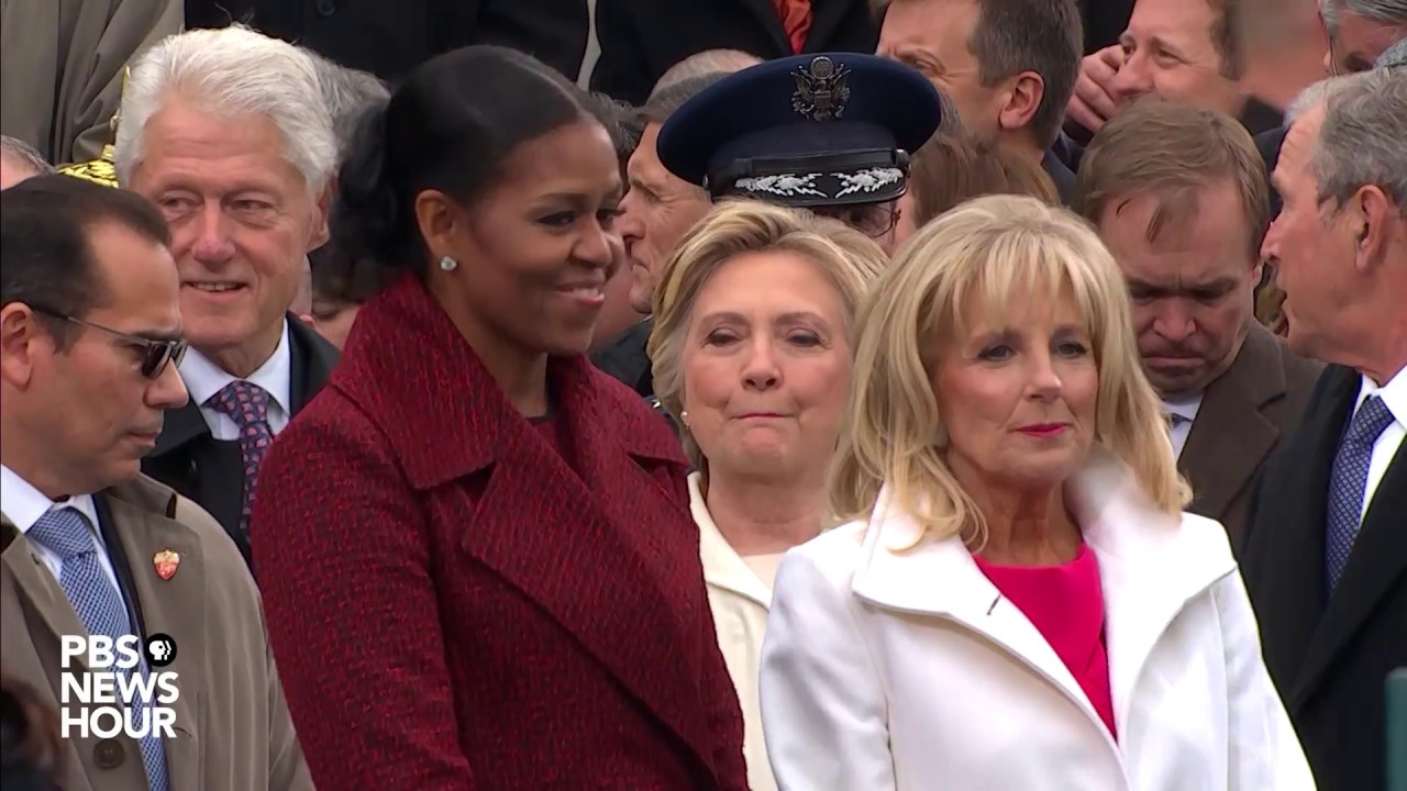 Jill Hillary and Michele Courtesy of PBS News Hour