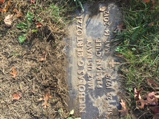 Nicks gravestone