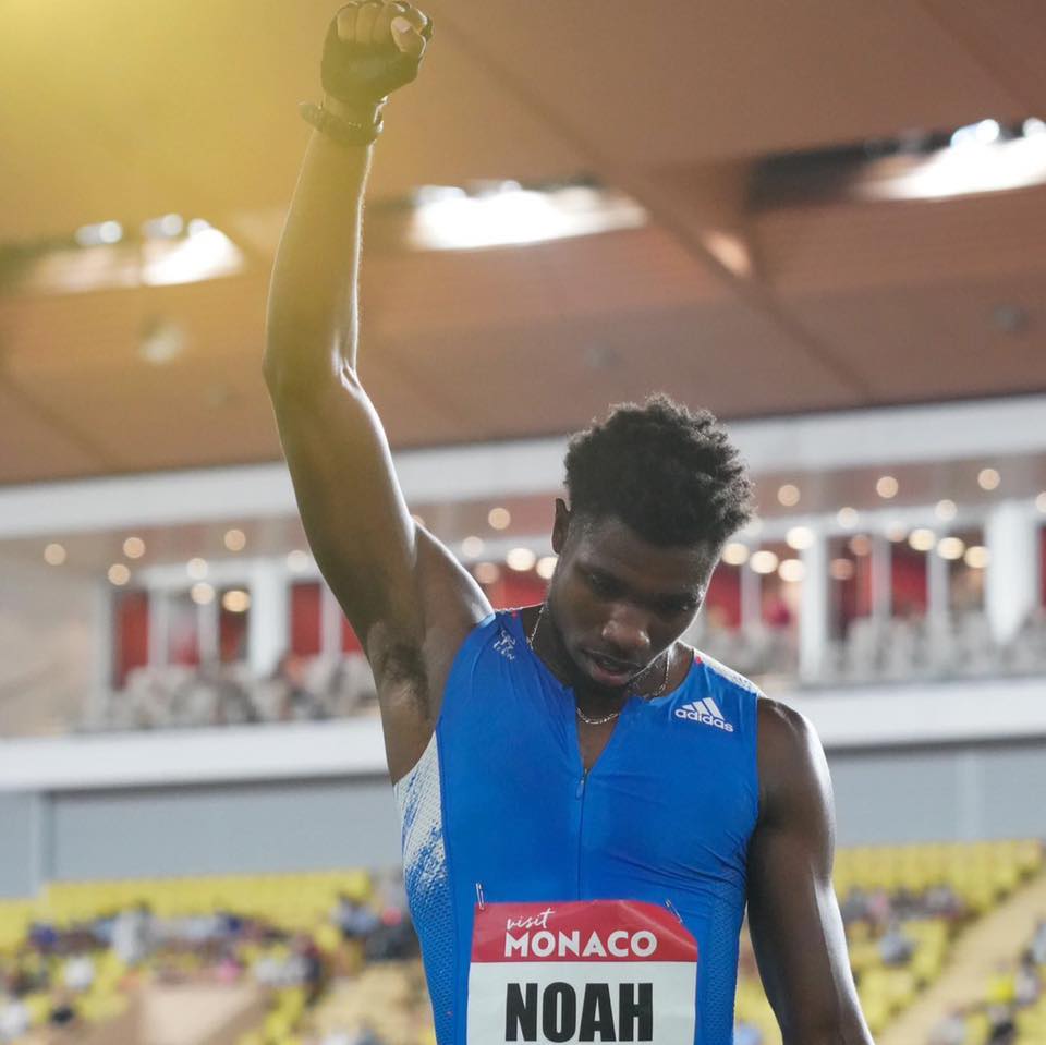 Noah Lyles courtesy of Faceboojk