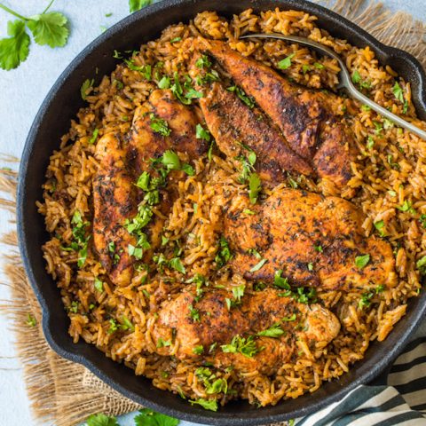 One Pot Chicken And Rice