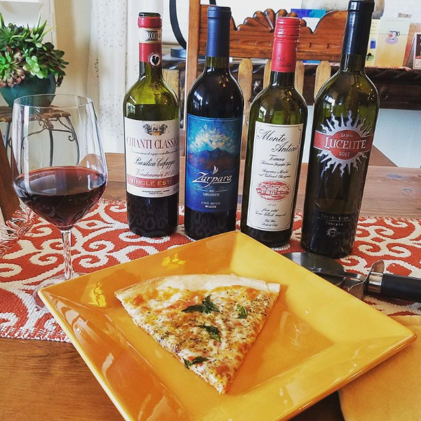 Tom Oetinger Pizza and Wine Choices