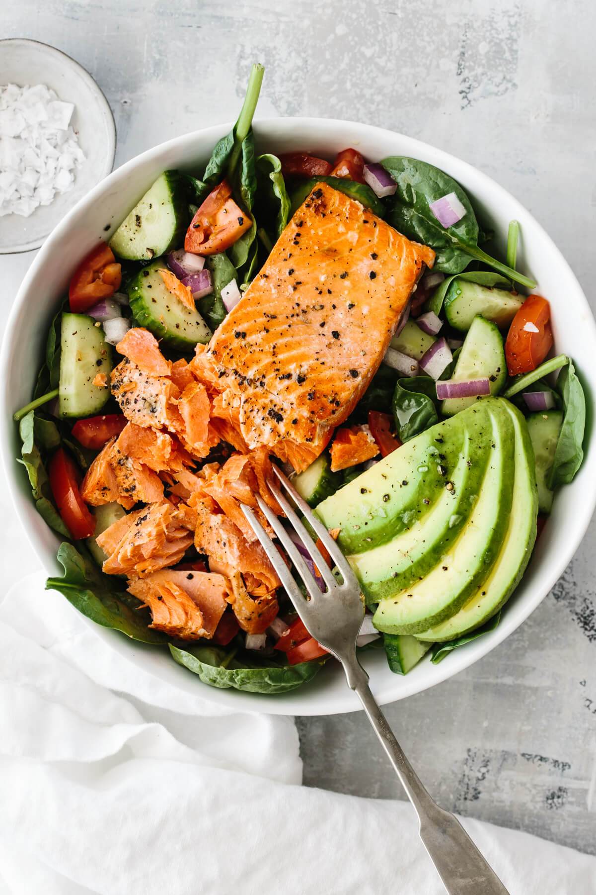 Salmon Avocado Salad