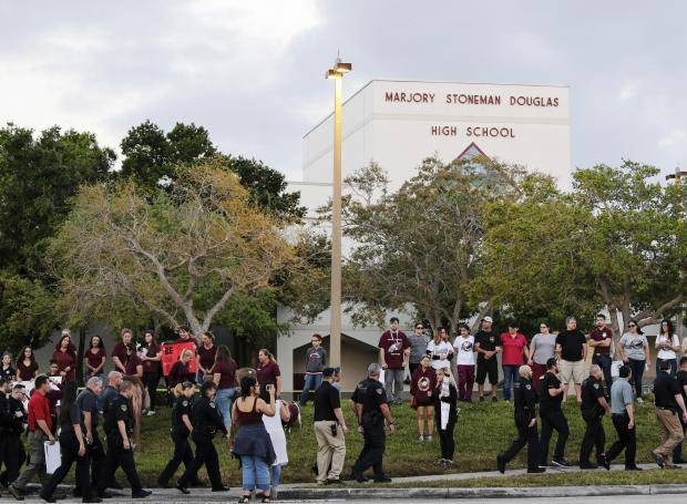 Marjory Stoneman-Douglas-students-return-to-class